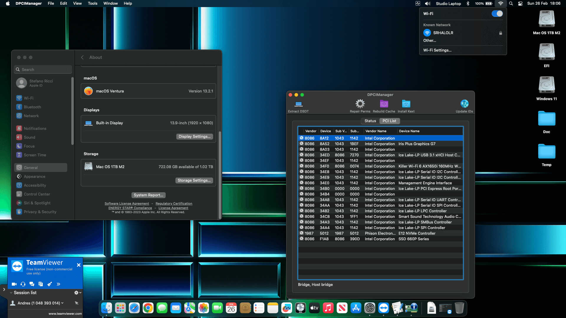 Asus VivoBook X413JA EB4897 [IceLake   Intel UHD Graphics G1 + I2C]   OpenCore 2
